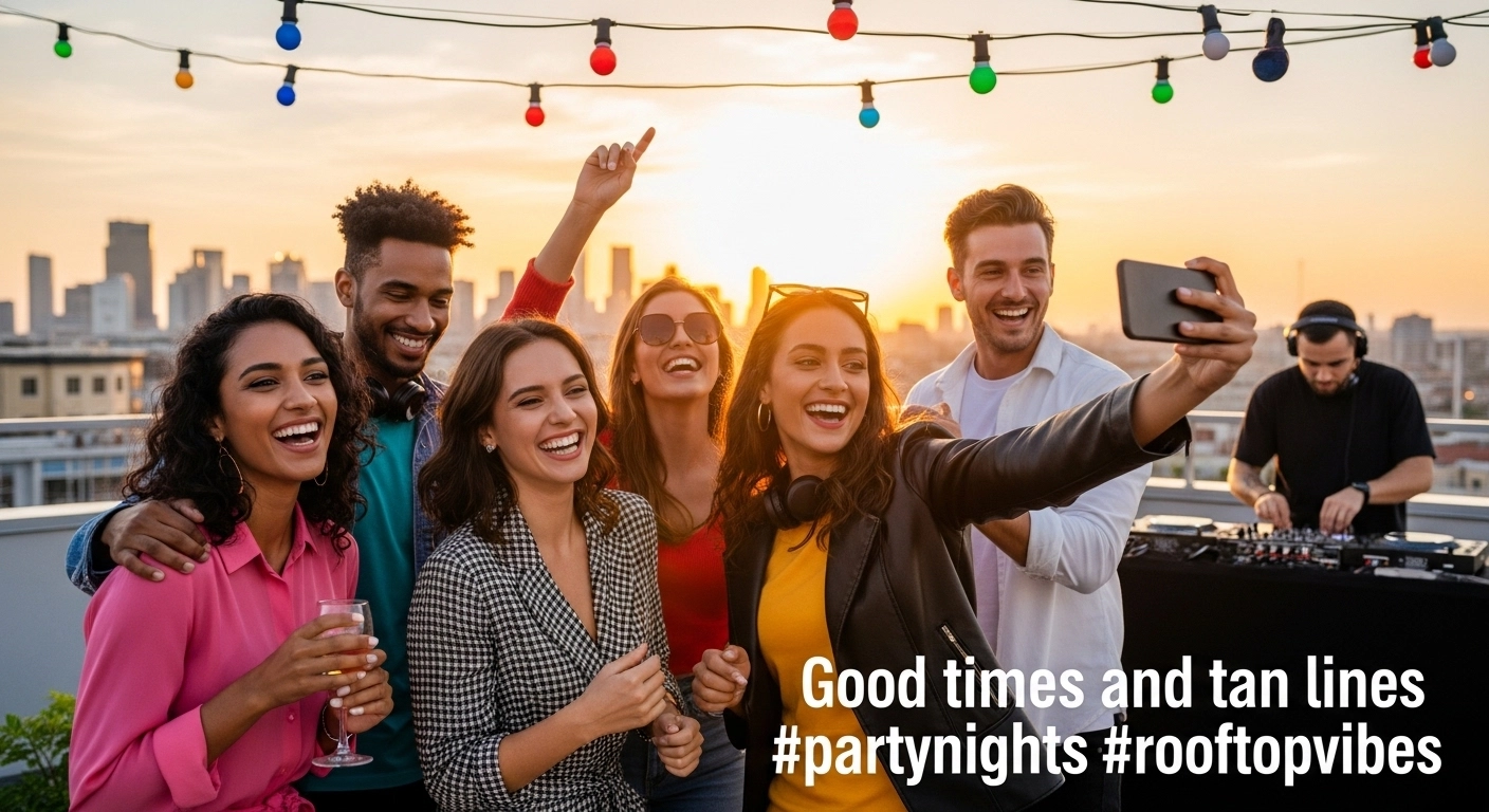 instagram captions about partying