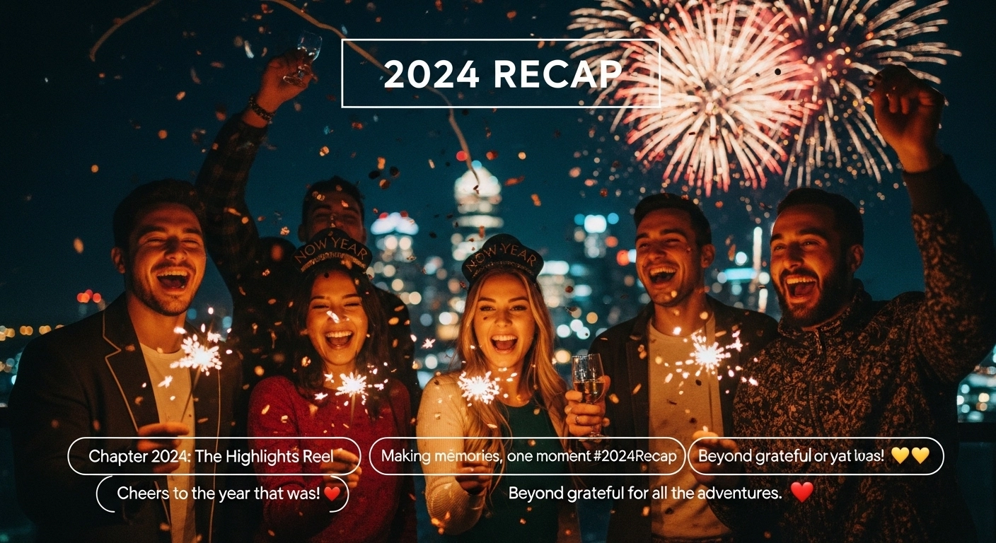instagram captions for 2024 recap