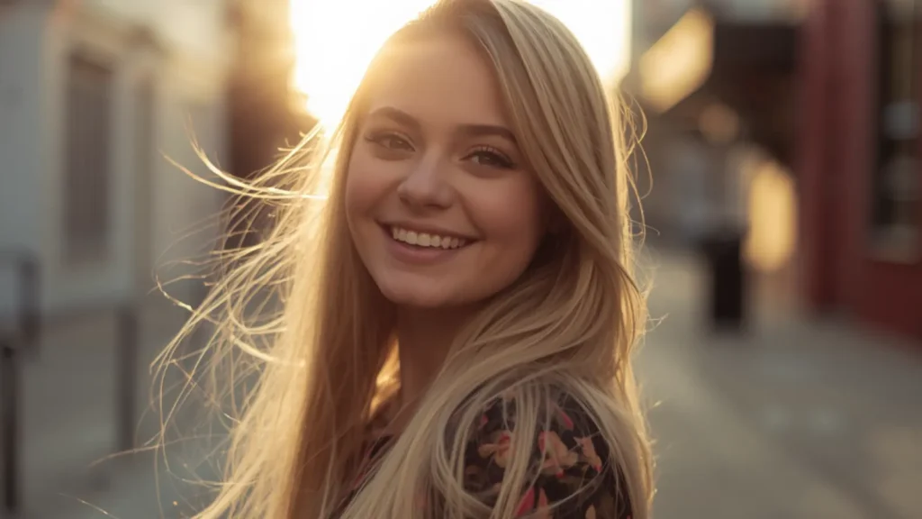 blonde hair instagram captions