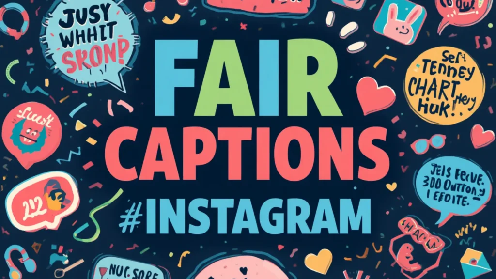 fair captions for instagram
