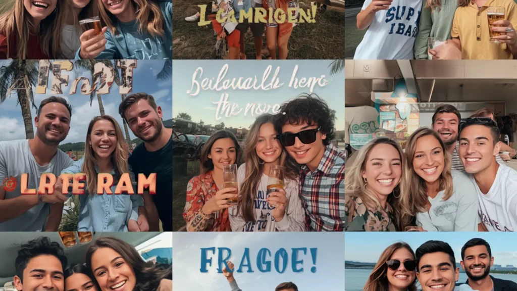 frat instagram captions