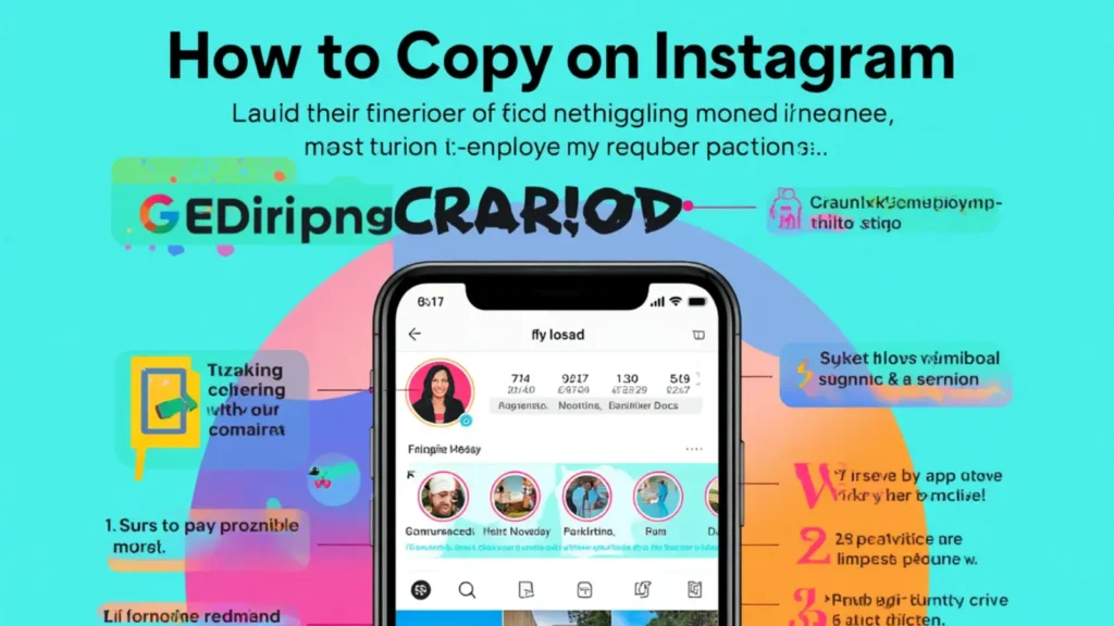 how to copy a caption on instagram