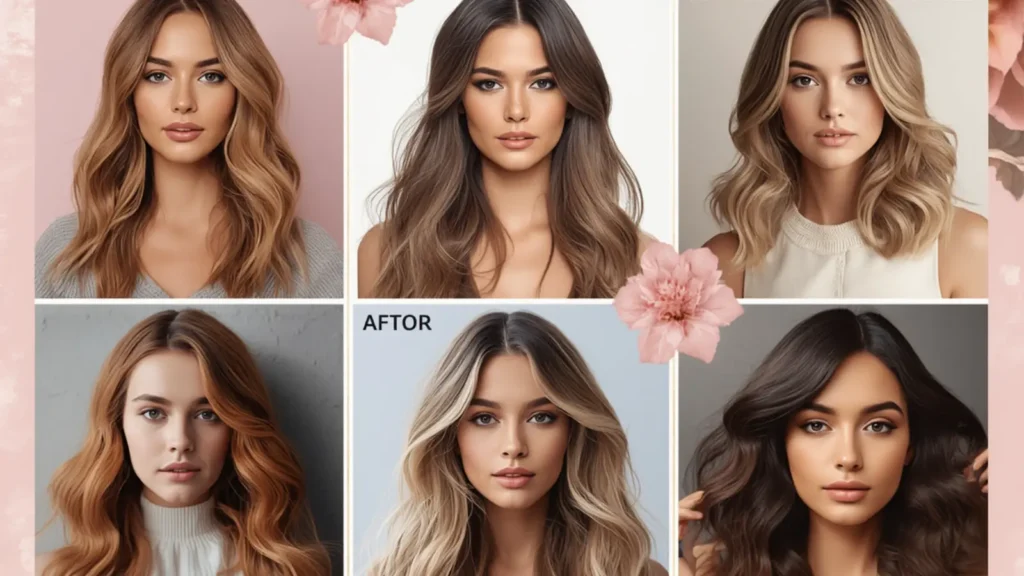 instagram caption about hair