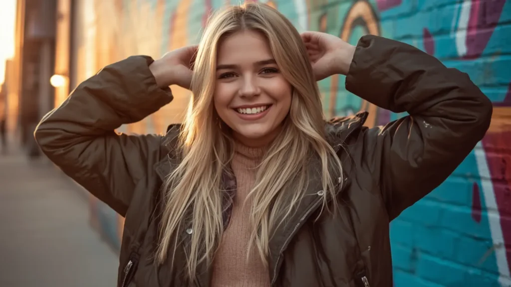 blonde hair instagram caption