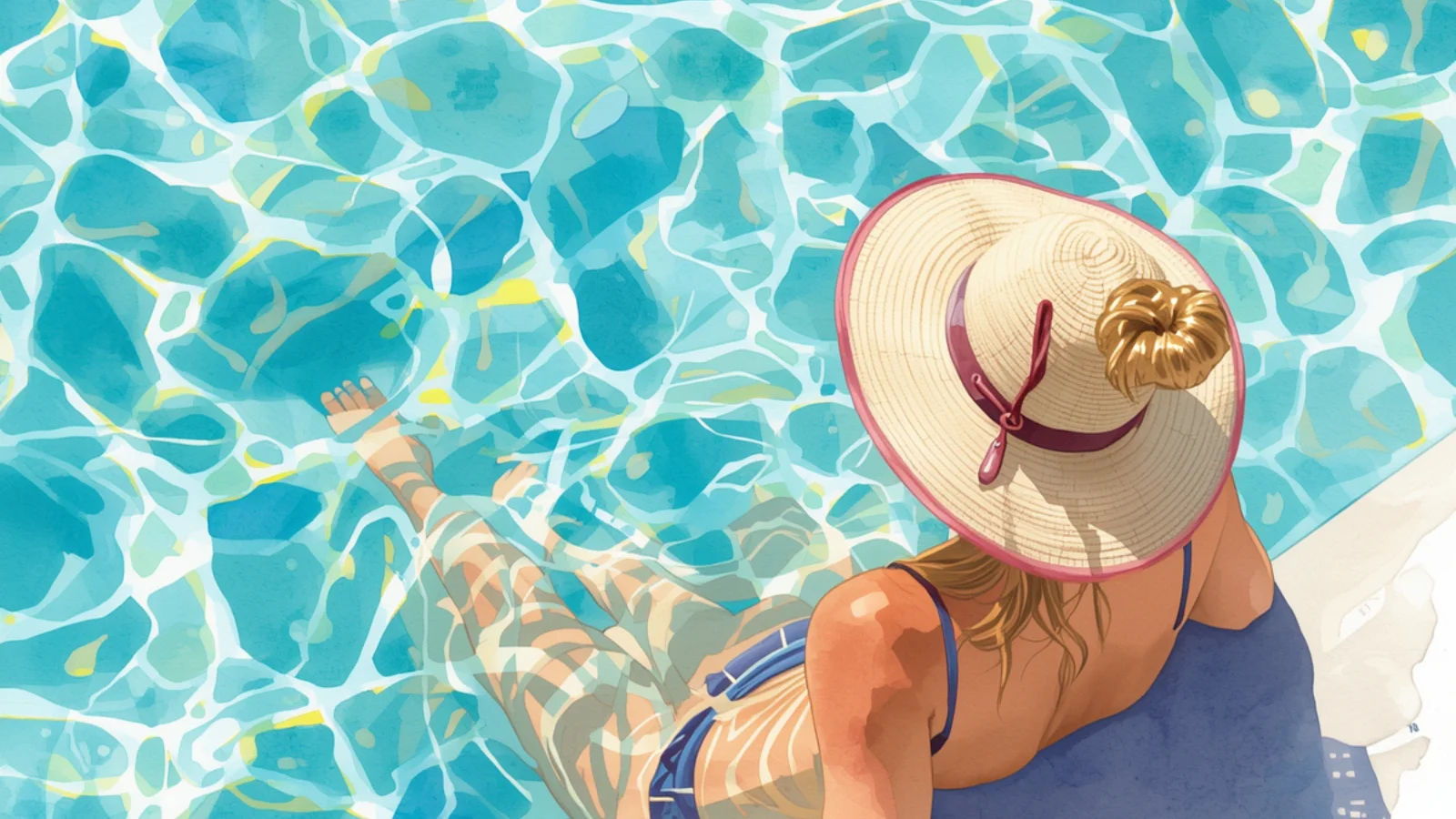 captions for instagram pool