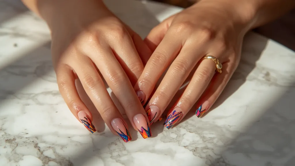 captions for nails on instagram