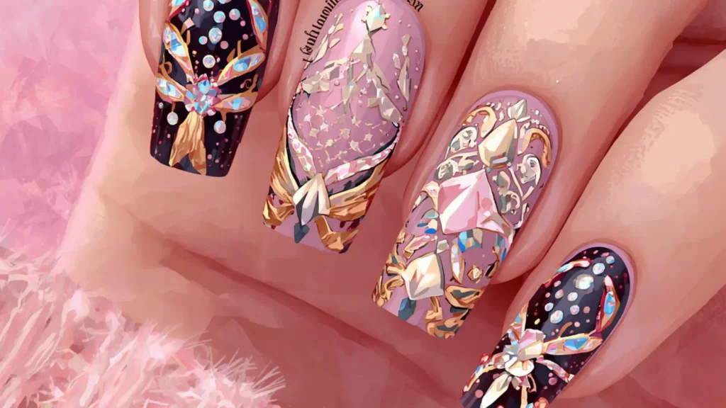 captions for nails on instagram