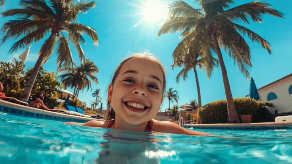 captions for instagram pool