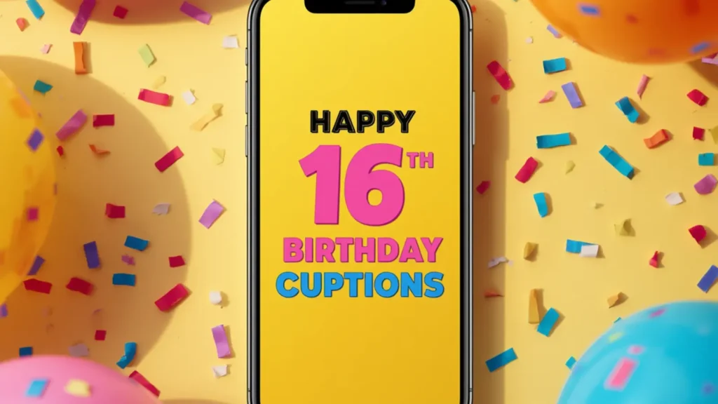 16th birthday instagram captions