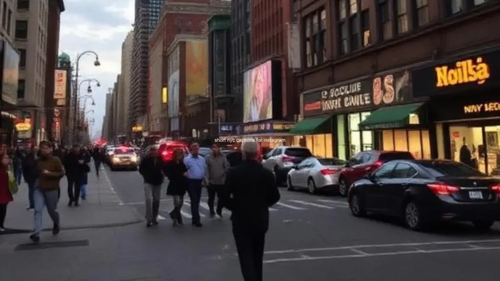 short nyc captions for instagram