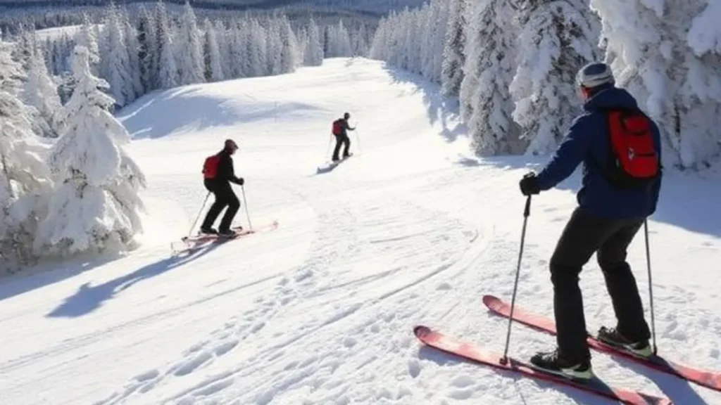 ski instagram captions