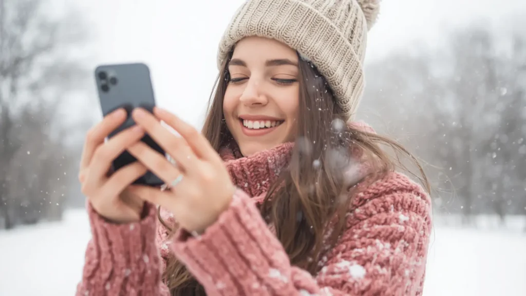 snow day instagram captions