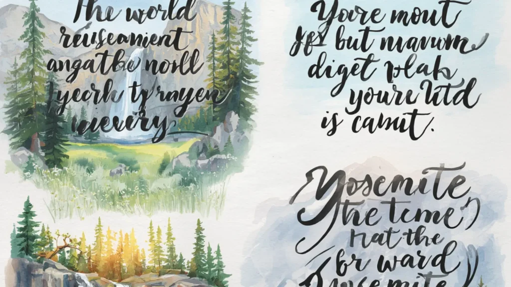 yosemite instagram captions