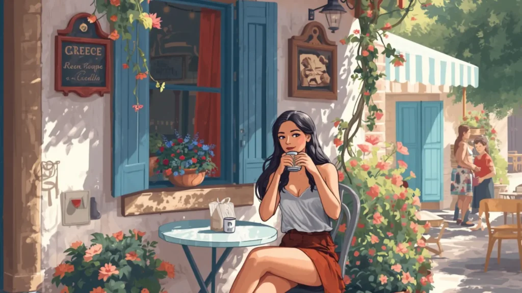 greece instagram captions