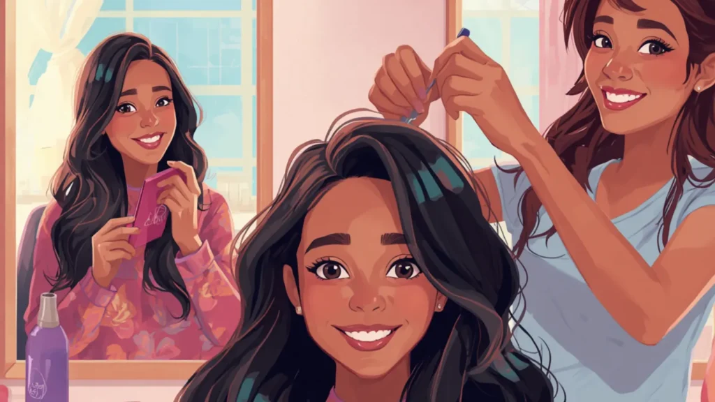 haircut of girl instagram