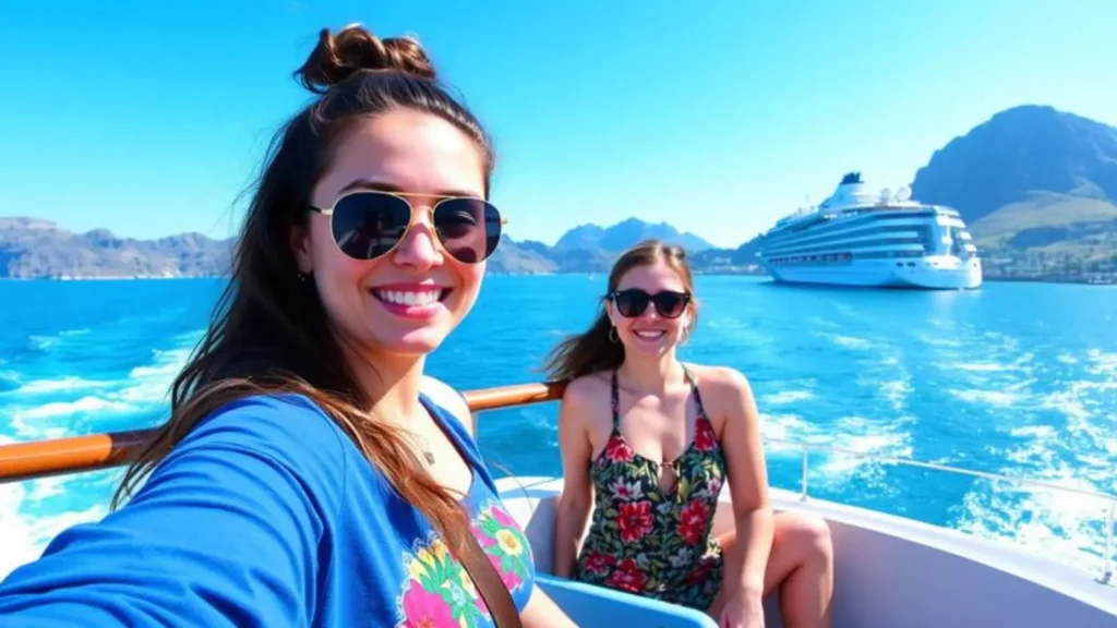 cruises with instagram girl