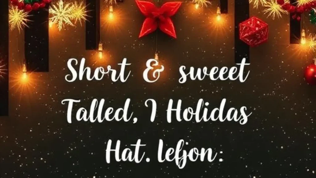 Instagram Holiday Captions