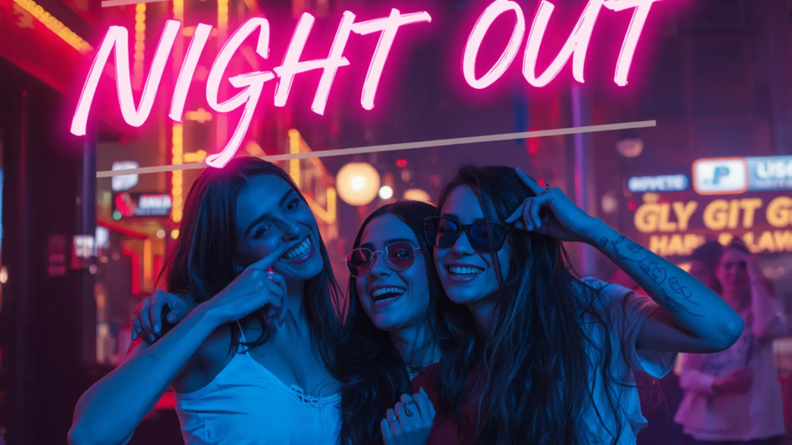 night out captions for instagram