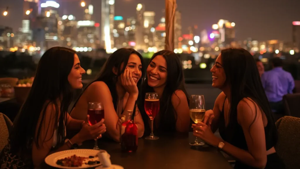 night out captions for instagram