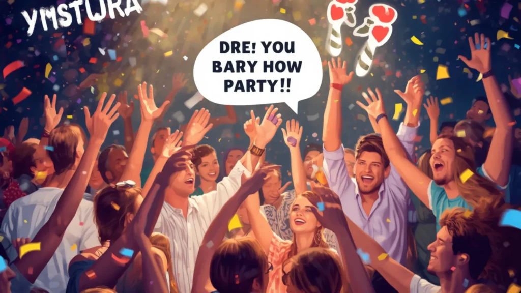 party captions for instagram