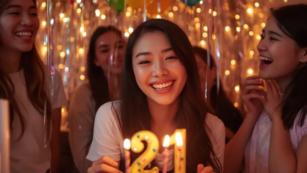 21 birthday captions