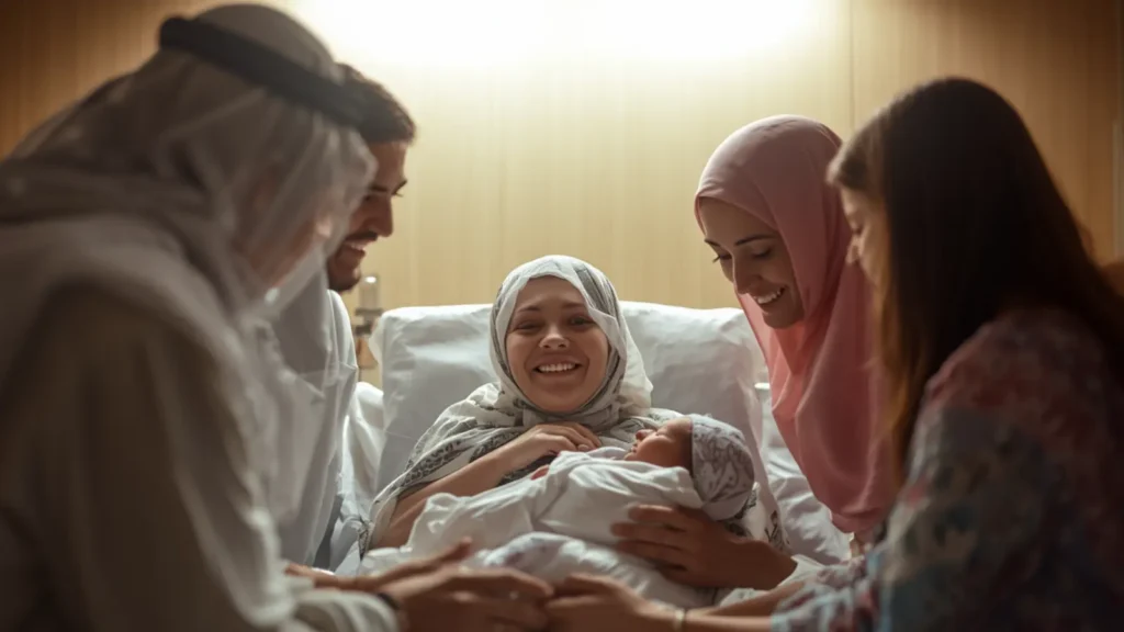 baby birth announcement captions