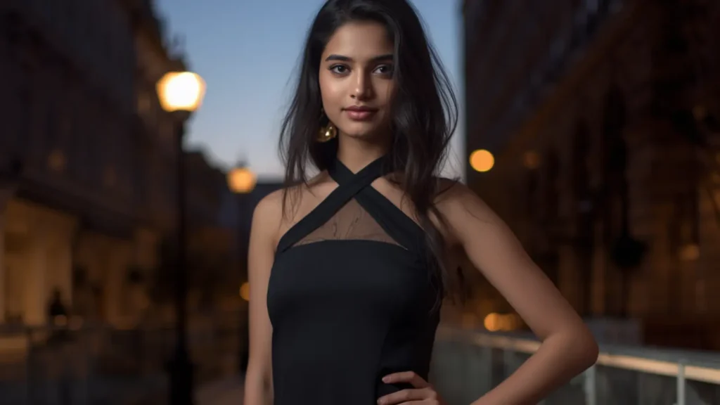 black dress captions