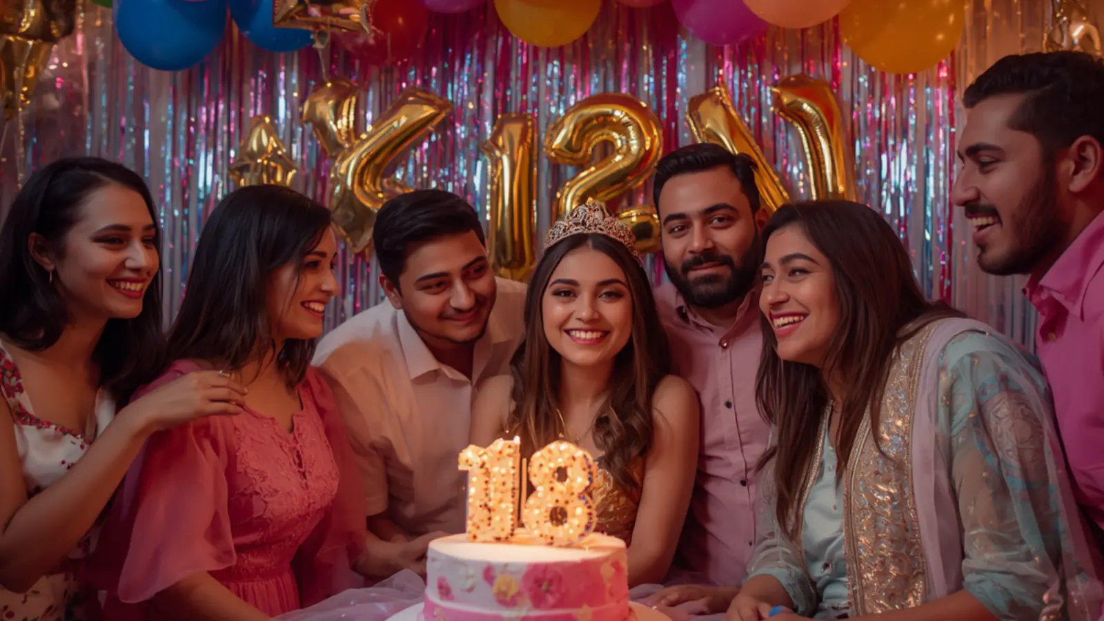 captions for 18th birthday