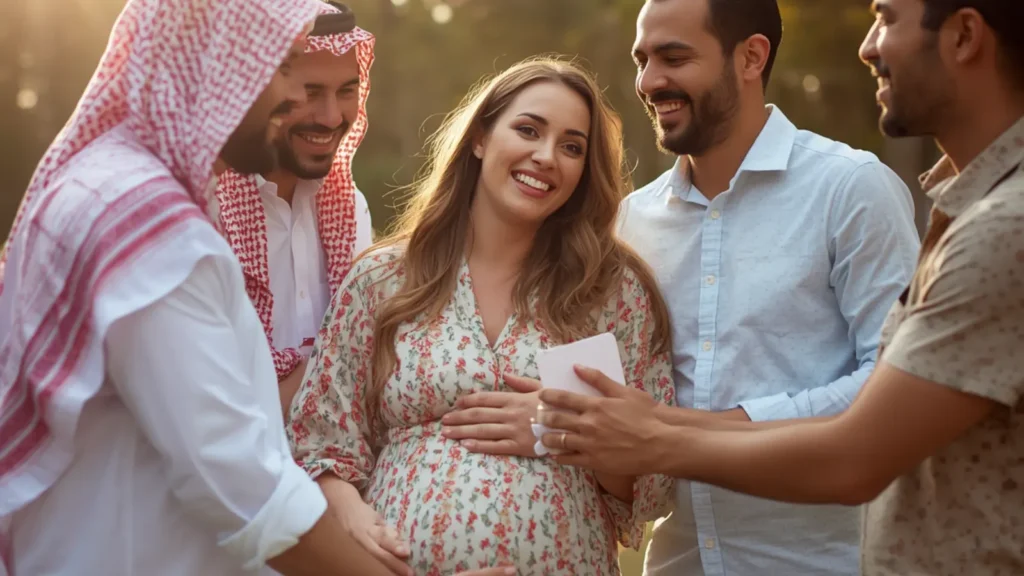 captions for announcing pregnancy