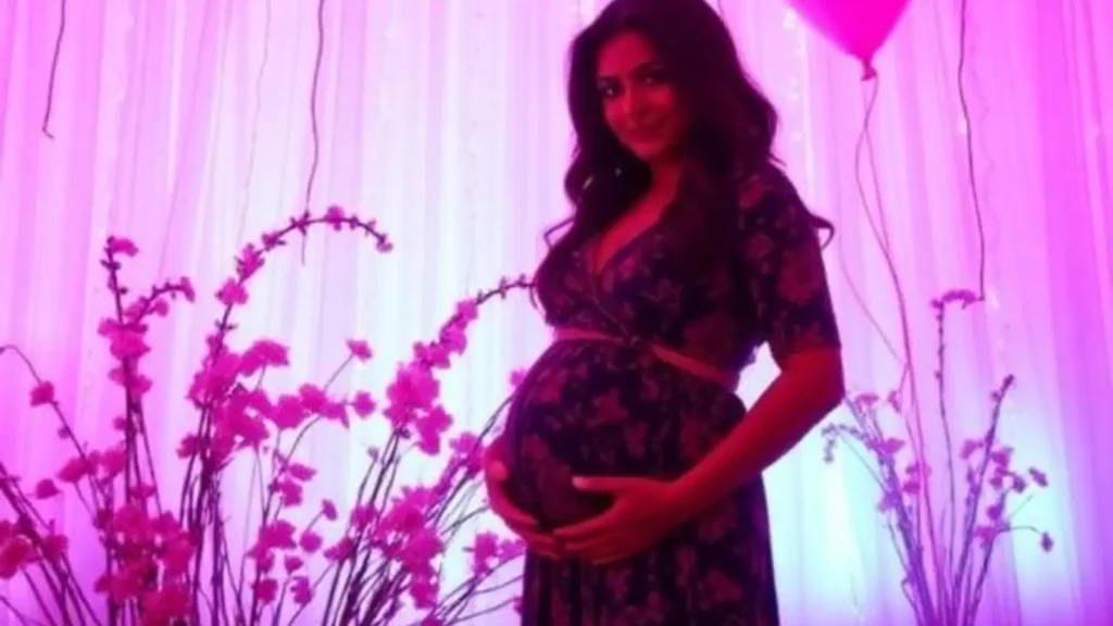 captions to announce pregnancy
