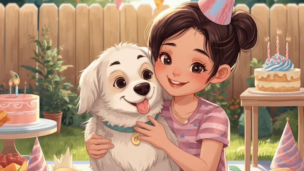 dog birthday captions