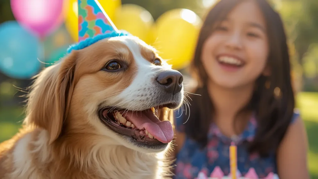 dog birthday captions