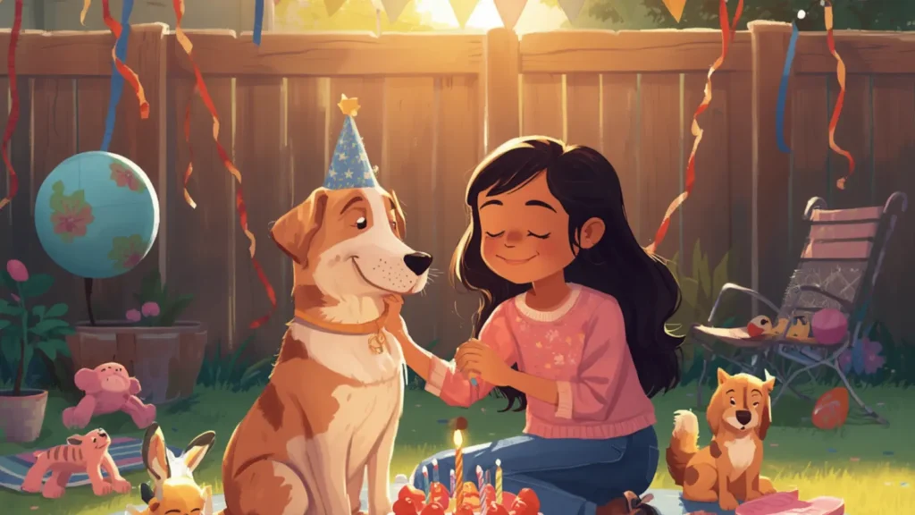 dog birthday captions