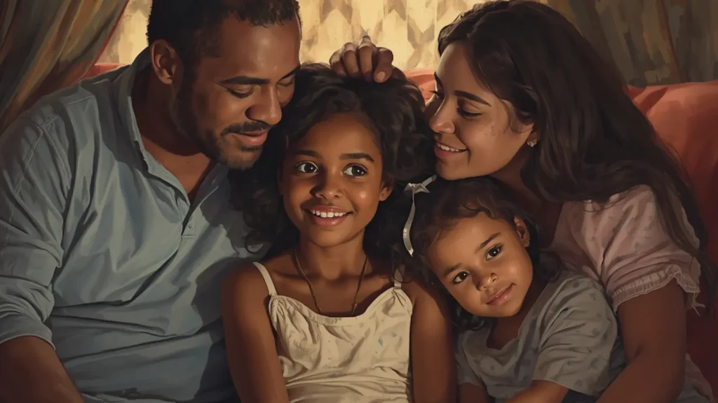 family porn captions
