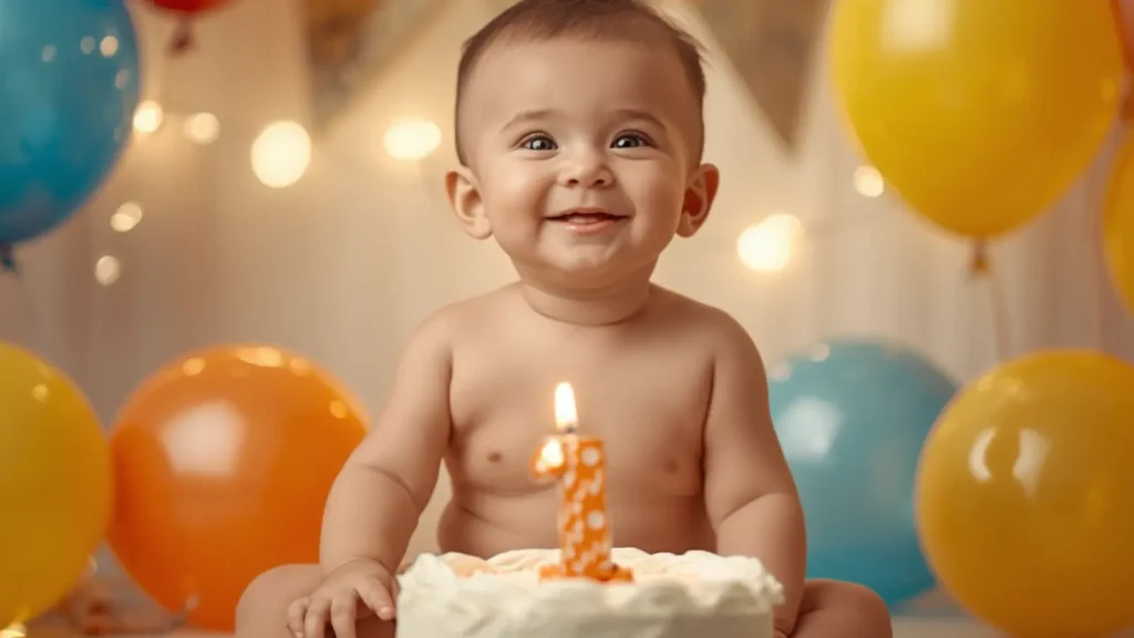 first birthday captions for baby boy