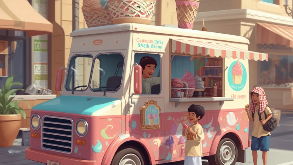 ice cream instagram captions