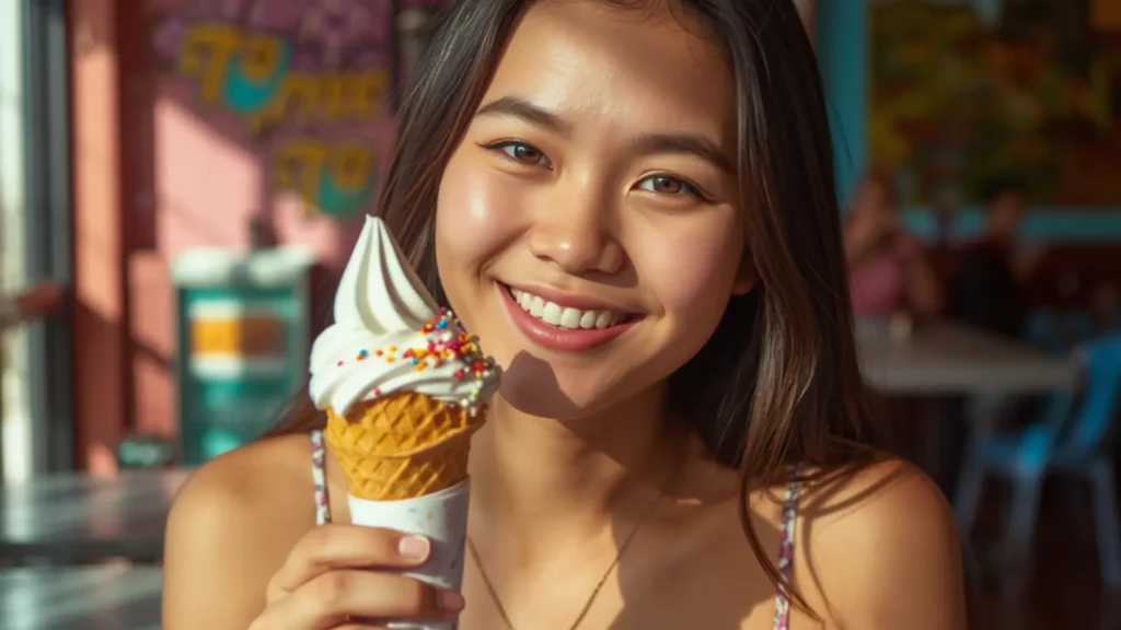 ice cream instagram captions