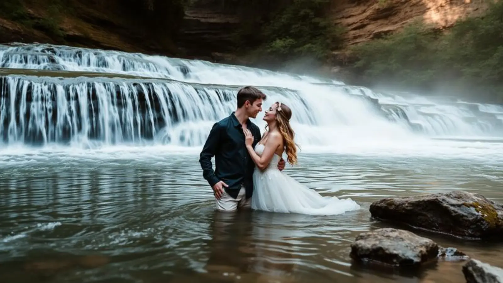 waterfall captions