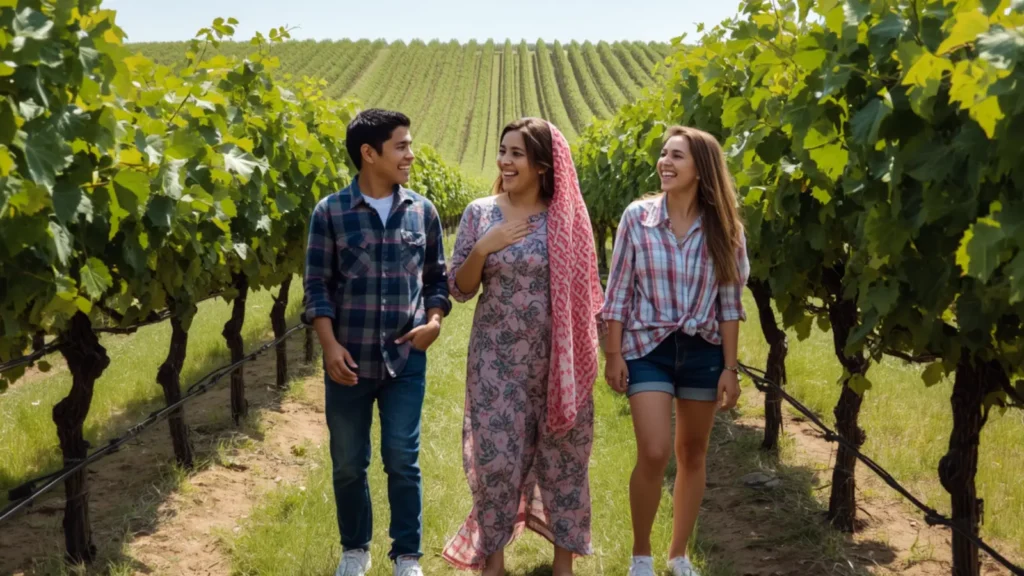 winery captions