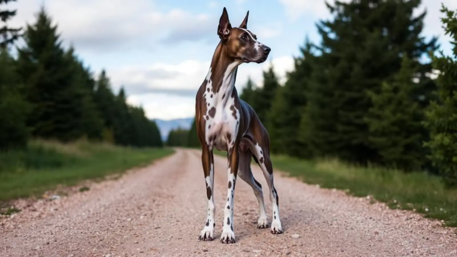 great dane height