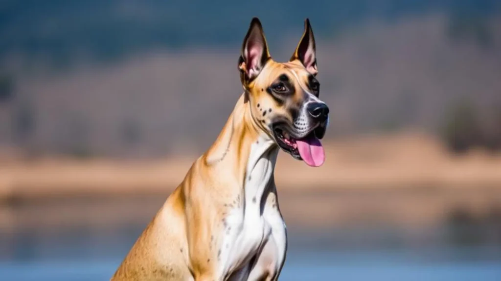 great dane height
