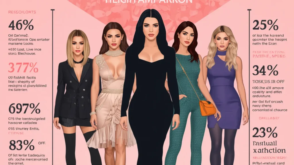 kim kardashian height