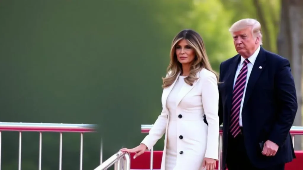 melania trump height
