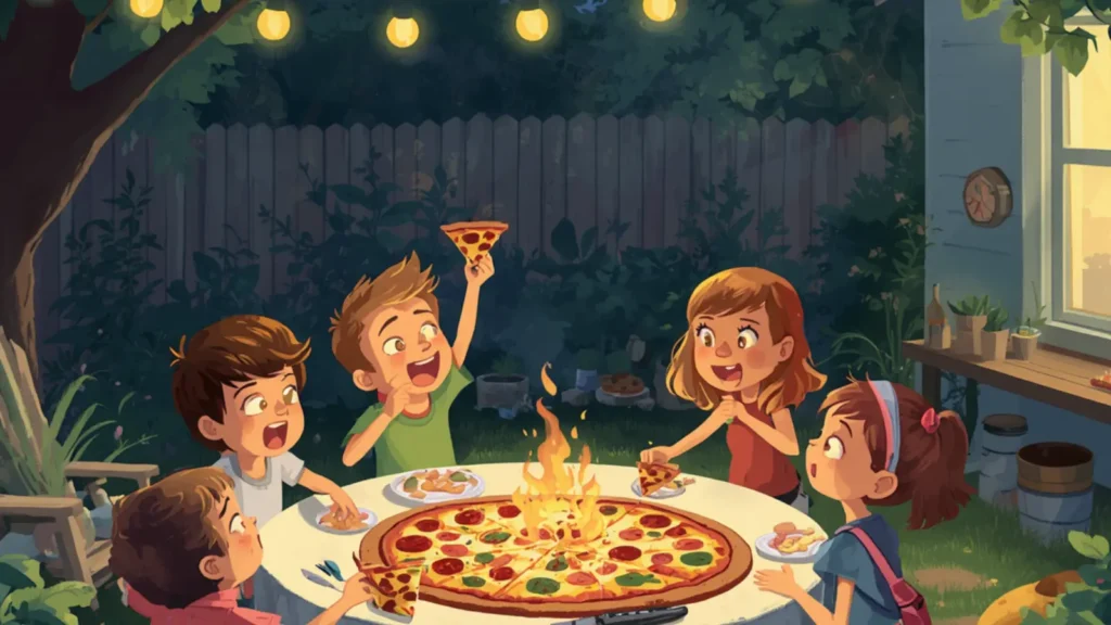 pizza captions