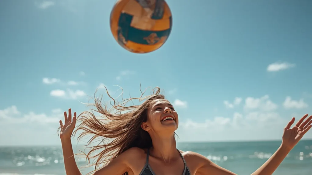 volleyball captions